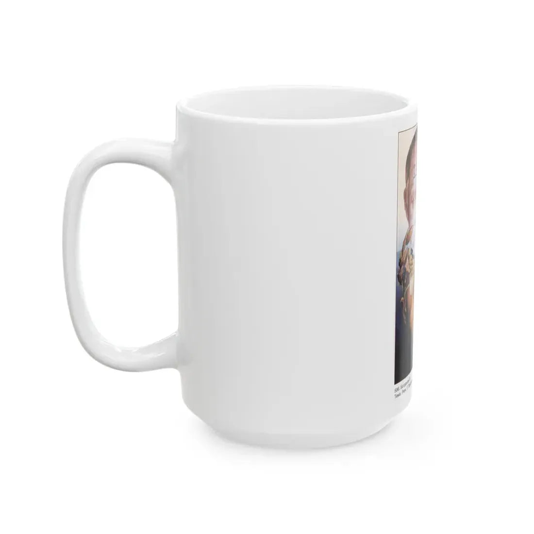 Soviet Era Poster 45 - White Coffee Mug - Go Mug Yourself