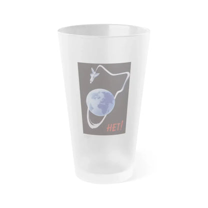 Soviet Era Poster 452 - Frosted Pint Glass 16oz Default Title - Go Mug Yourself