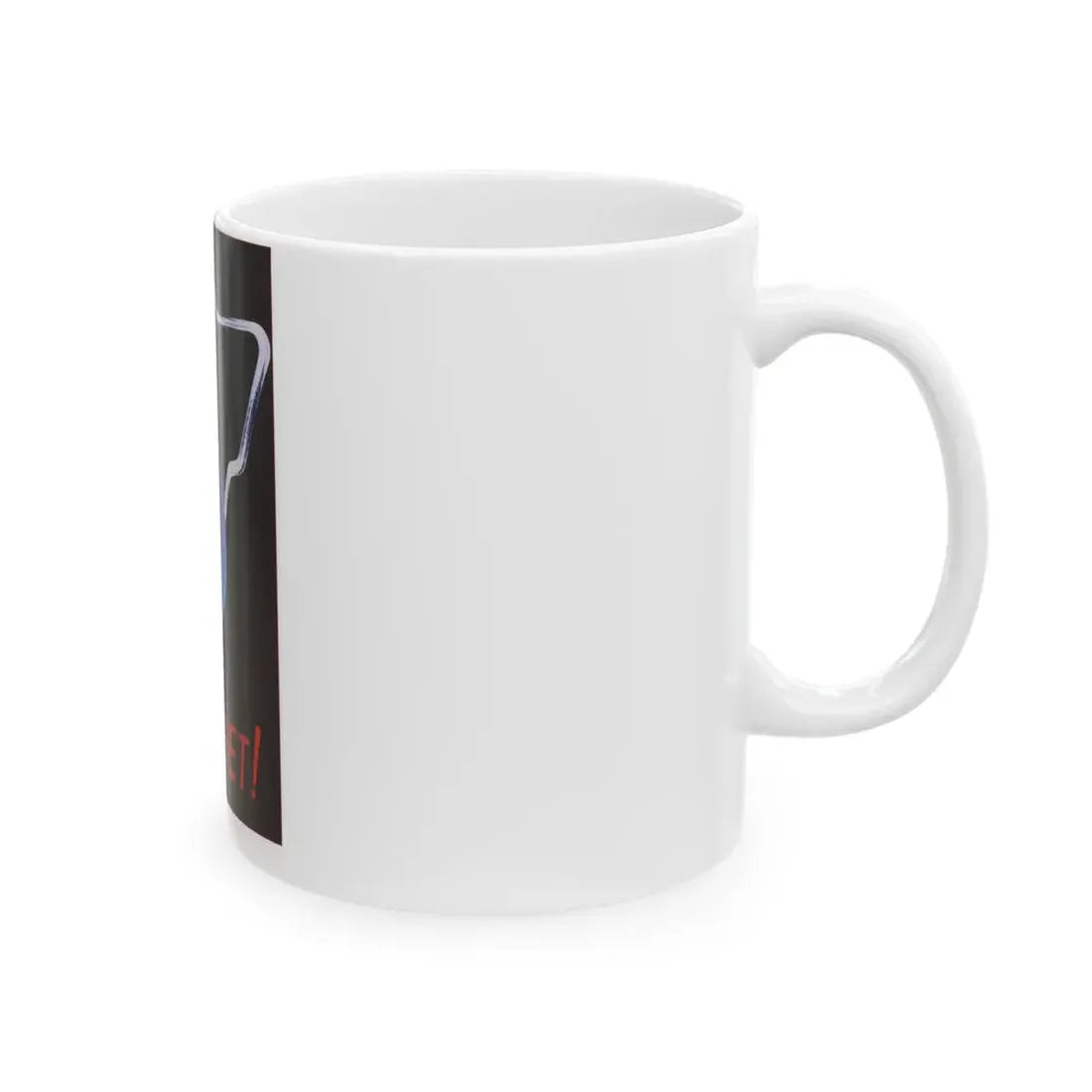 Soviet Era Poster 452 - White Coffee Mug - Go Mug Yourself