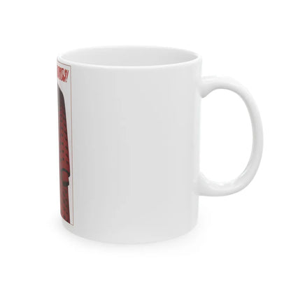 Soviet Era Poster 455 - White Coffee Mug-Go Mug Yourself