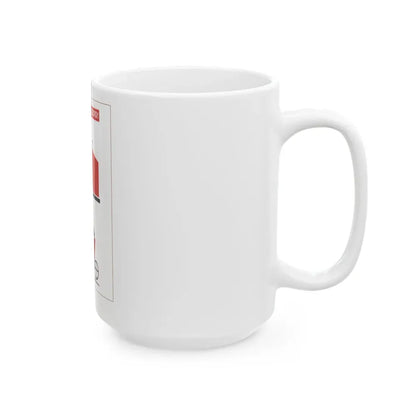 Soviet Era Poster 456 - White Coffee Mug - Go Mug Yourself