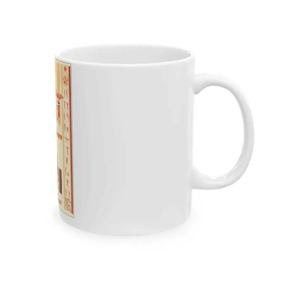 Soviet Era Poster 459 - White Coffee Mug - Go Mug Yourself