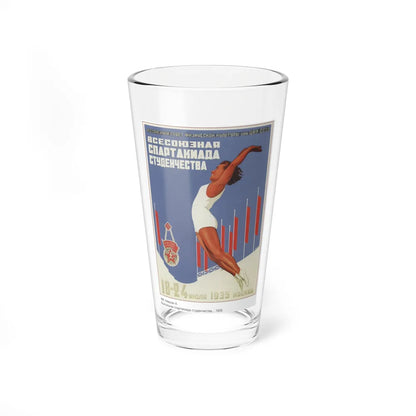 Soviet Era Poster 461 - Pint Glass 16oz-16oz-Go Mug Yourself