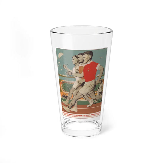 Soviet Era Poster 463 - Pint Glass 16oz-16oz-Go Mug Yourself