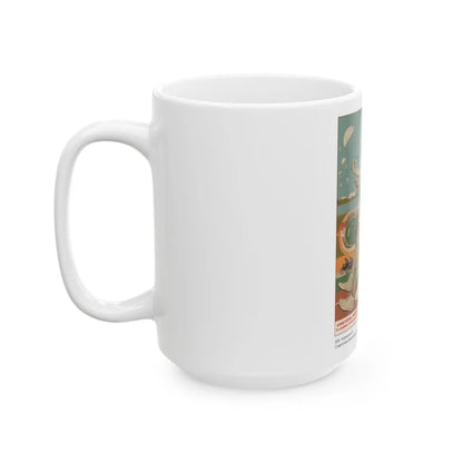 Soviet Era Poster 463 - White Coffee Mug-Go Mug Yourself