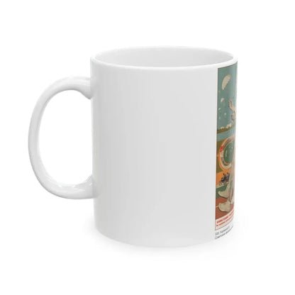 Soviet Era Poster 463 - White Coffee Mug - Go Mug Yourself