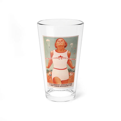 Soviet Era Poster 464 - Pint Glass 16oz-16oz-Go Mug Yourself