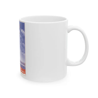 Soviet Era Poster 466 - White Coffee Mug-Go Mug Yourself