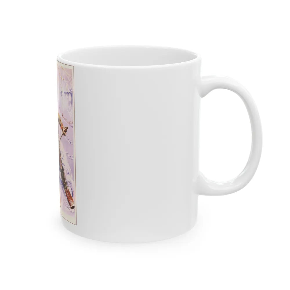 Soviet Era Poster 467 - White Coffee Mug-Go Mug Yourself