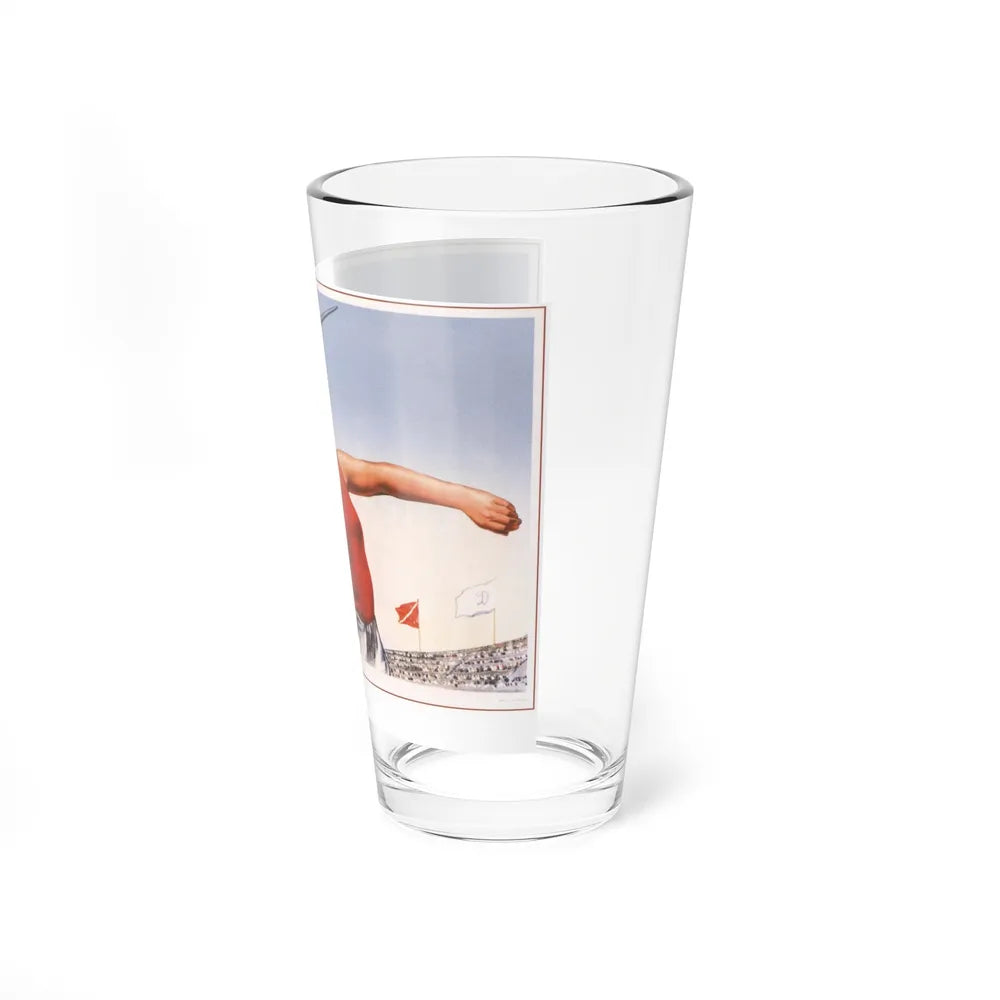 Soviet Era Poster 469 - Pint Glass 16oz-Go Mug Yourself