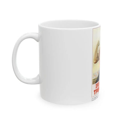 Soviet Era Poster 471 - White Coffee Mug-Go Mug Yourself