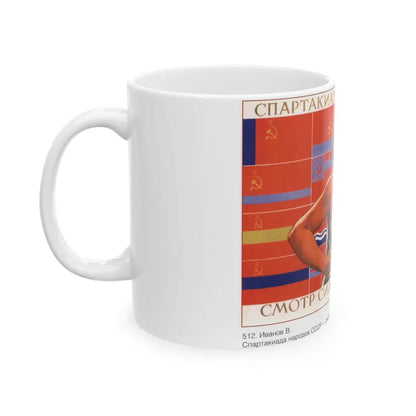 Soviet Era Poster 474 - White Coffee Mug - Go Mug Yourself