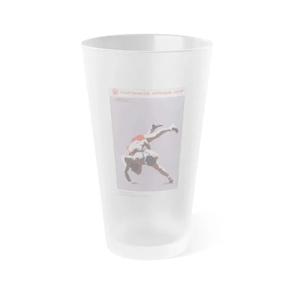 Soviet Era Poster 476 - Frosted Pint Glass 16oz Default Title - Go Mug Yourself
