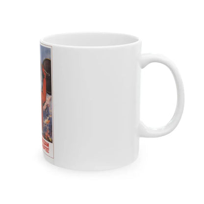 Soviet Era Poster 477 - White Coffee Mug - Go Mug Yourself