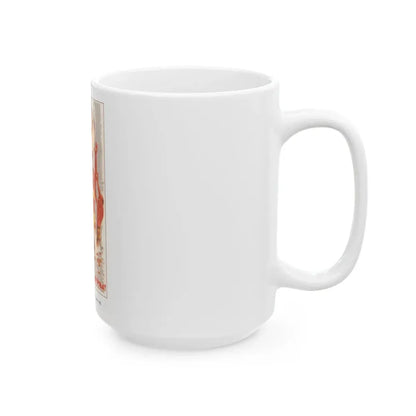 Soviet Era Poster 479 - White Coffee Mug - Go Mug Yourself
