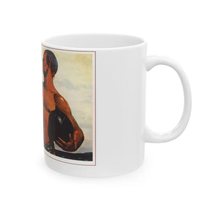 Soviet Era Poster 481 - White Coffee Mug-Go Mug Yourself