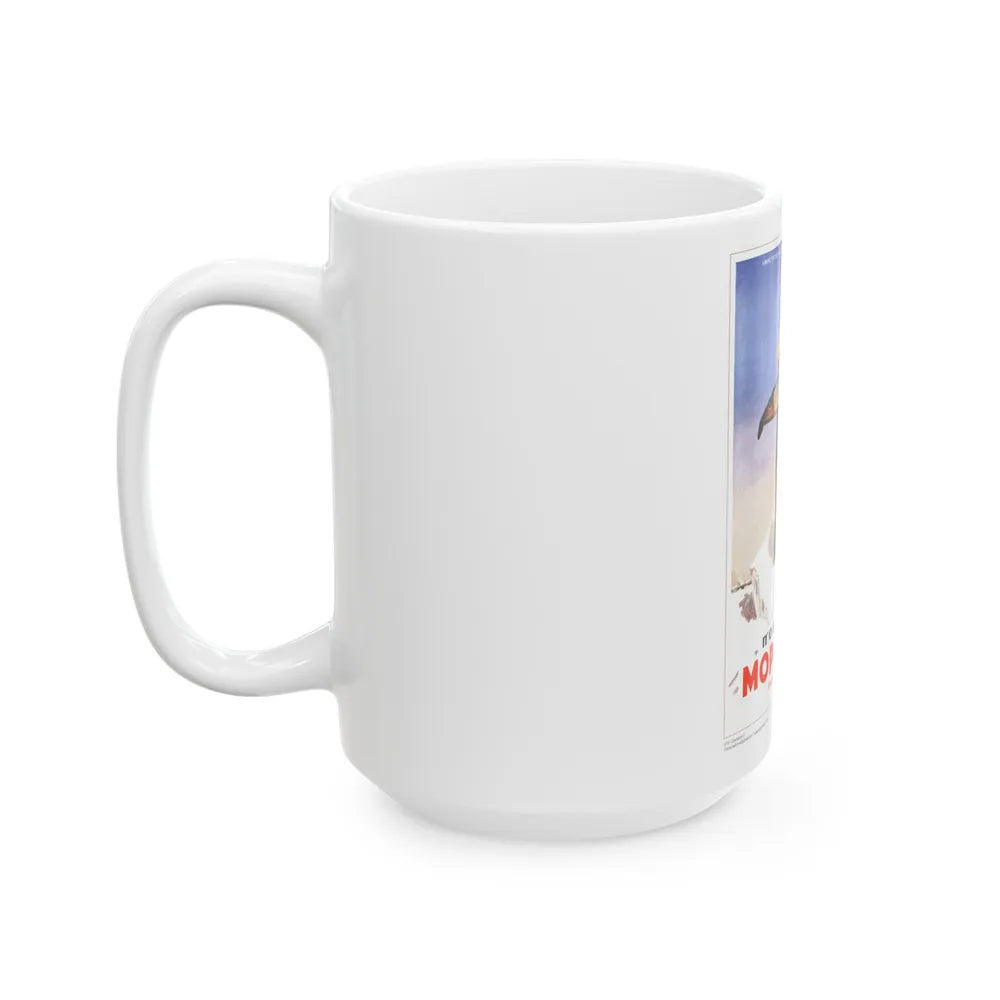 Soviet Era Poster 482 - White Coffee Mug-Go Mug Yourself