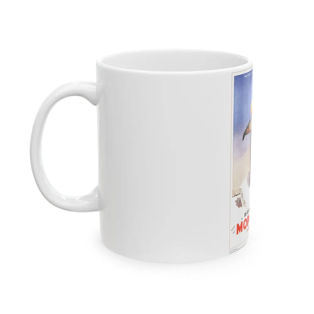 Soviet Era Poster 482 - White Coffee Mug-Go Mug Yourself