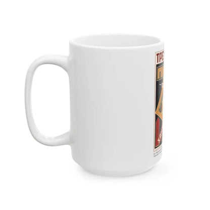 Soviet Era Poster 484 - White Coffee Mug - Go Mug Yourself