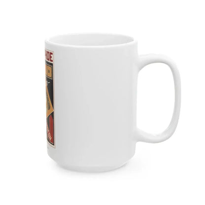 Soviet Era Poster 484 - White Coffee Mug - Go Mug Yourself
