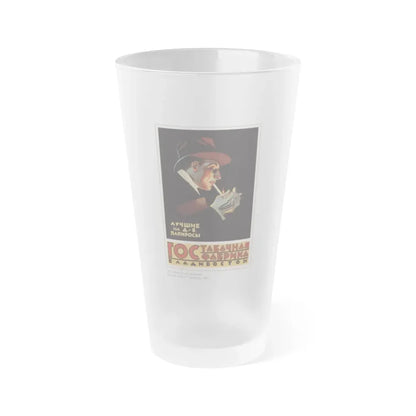 Soviet Era Poster 485 - Frosted Pint Glass 16oz Default Title - Go Mug Yourself