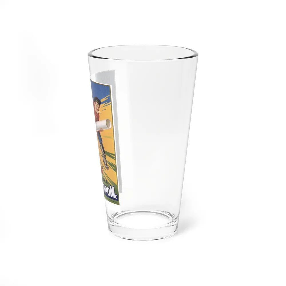 Soviet Era Poster 487 - Pint Glass 16oz-Go Mug Yourself