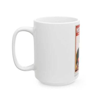 Soviet Era Poster 488 - White Coffee Mug - Go Mug Yourself