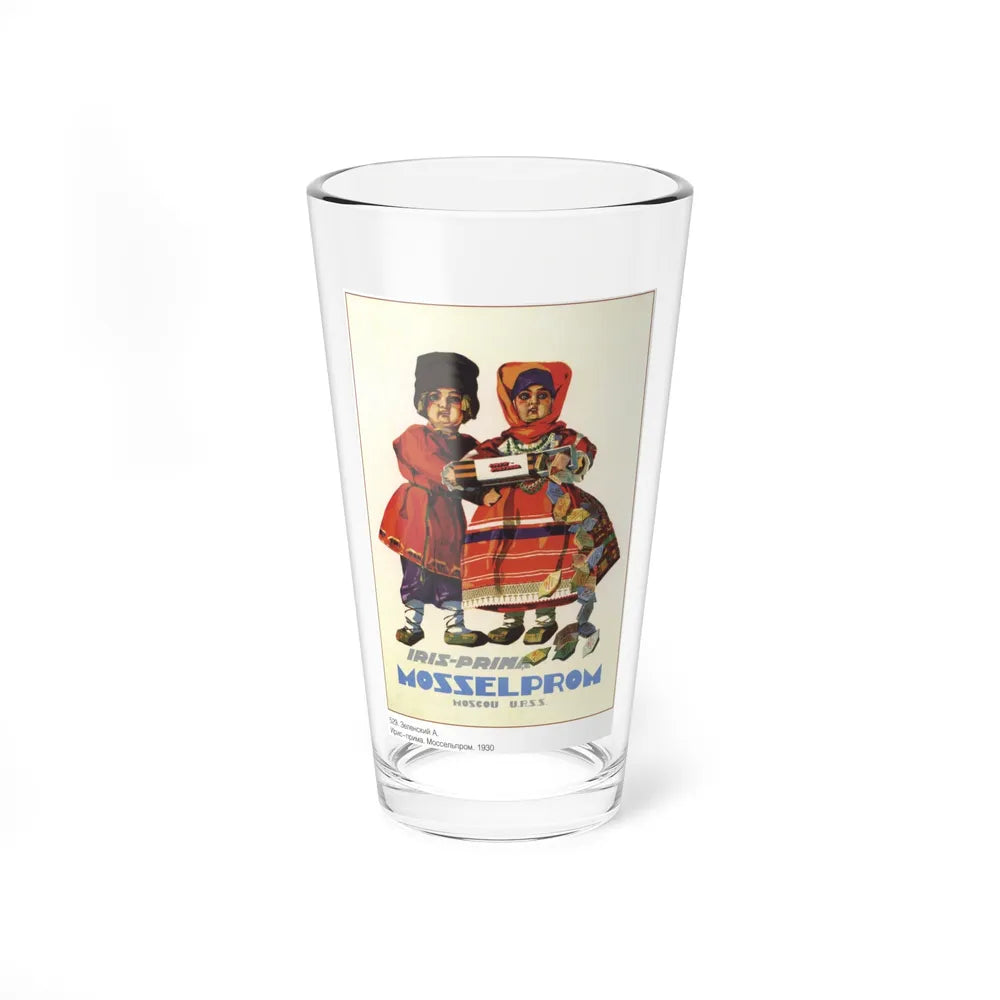 Soviet Era Poster 492 - Pint Glass 16oz-16oz-Go Mug Yourself