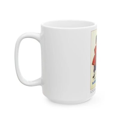 Soviet Era Poster 492 - White Coffee Mug-Go Mug Yourself