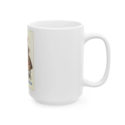Soviet Era Poster 492 - White Coffee Mug - Go Mug Yourself