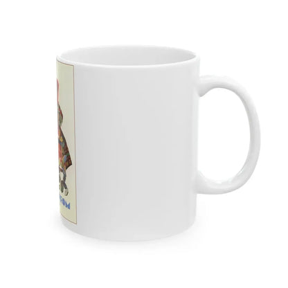 Soviet Era Poster 492 - White Coffee Mug - Go Mug Yourself
