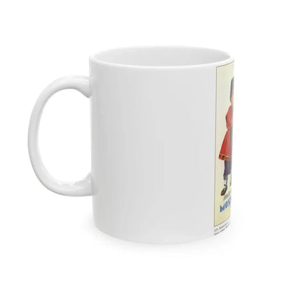 Soviet Era Poster 492 - White Coffee Mug - Go Mug Yourself