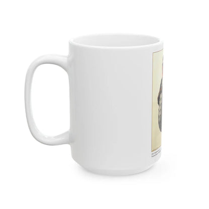 Soviet Era Poster 493 - White Coffee Mug-Go Mug Yourself