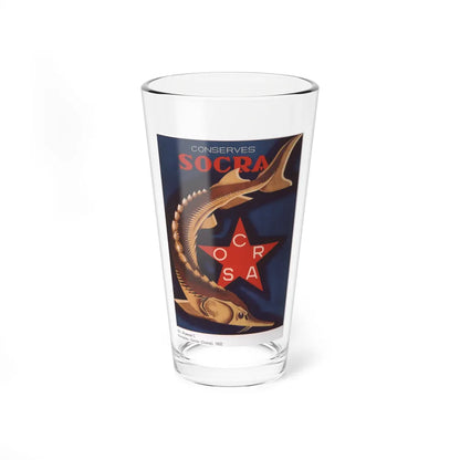 Soviet Era Poster 494 - Pint Glass 16oz-16oz-Go Mug Yourself