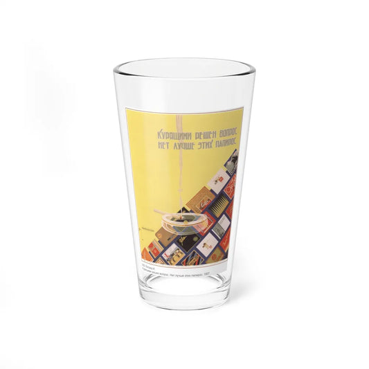 Soviet Era Poster 496 - Pint Glass 16oz-16oz-Go Mug Yourself