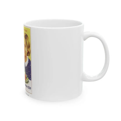 Soviet Era Poster 497 - White Coffee Mug - Go Mug Yourself