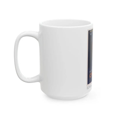Soviet Era Poster 499 - White Coffee Mug - Go Mug Yourself