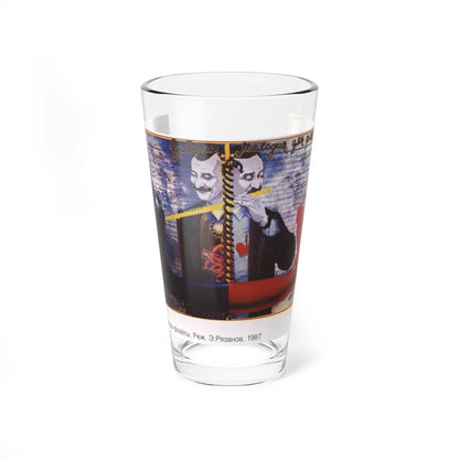 Soviet Era Poster 50 - Pint Glass 16oz-16oz-Go Mug Yourself