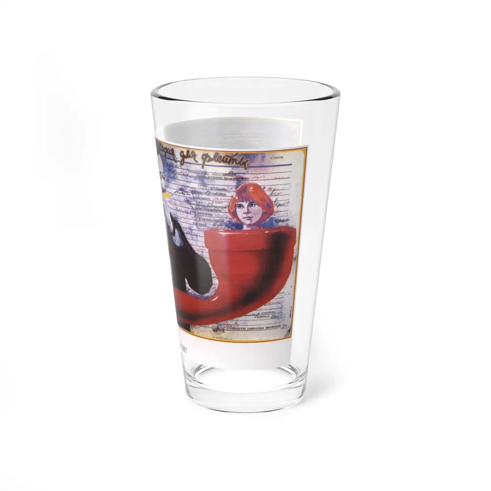 Soviet Era Poster 50 - Pint Glass 16oz-Go Mug Yourself