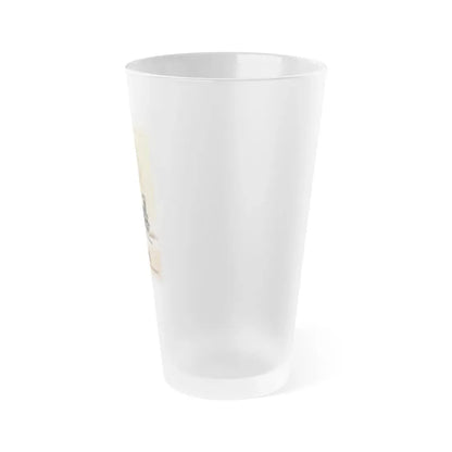 Soviet Era Poster 506 - Frosted Pint Glass 16oz - Go Mug Yourself