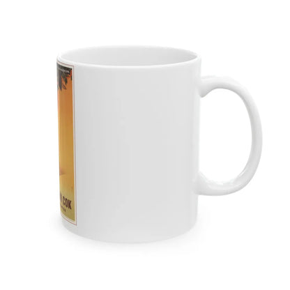 Soviet Era Poster 508 - White Coffee Mug-Go Mug Yourself