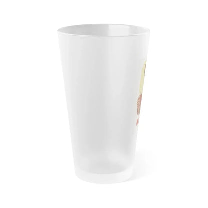 Soviet Era Poster 509 - Frosted Pint Glass 16oz - Go Mug Yourself