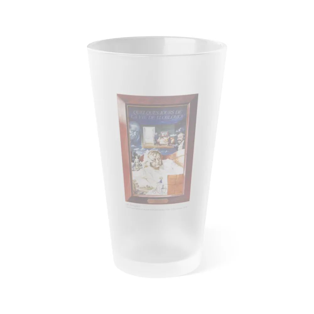 Soviet Era Poster 51 - Frosted Pint Glass 16oz-16oz-Frosted-Go Mug Yourself