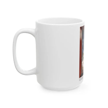 Soviet Era Poster 51 - White Coffee Mug - Go Mug Yourself