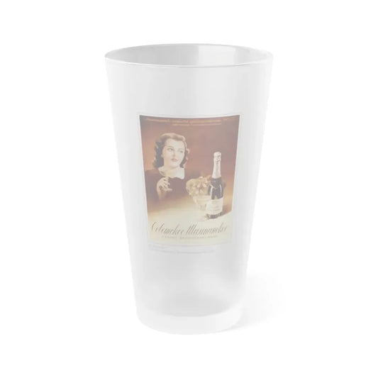 Soviet Era Poster 510 - Frosted Pint Glass 16oz Default Title - Go Mug Yourself