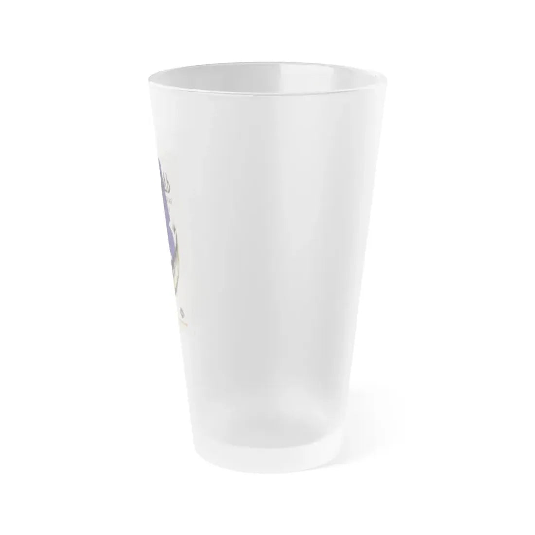 Soviet Era Poster 512 - Frosted Pint Glass 16oz - Go Mug Yourself