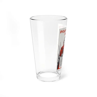 Soviet Era Poster 515 - Pint Glass 16oz-Go Mug Yourself