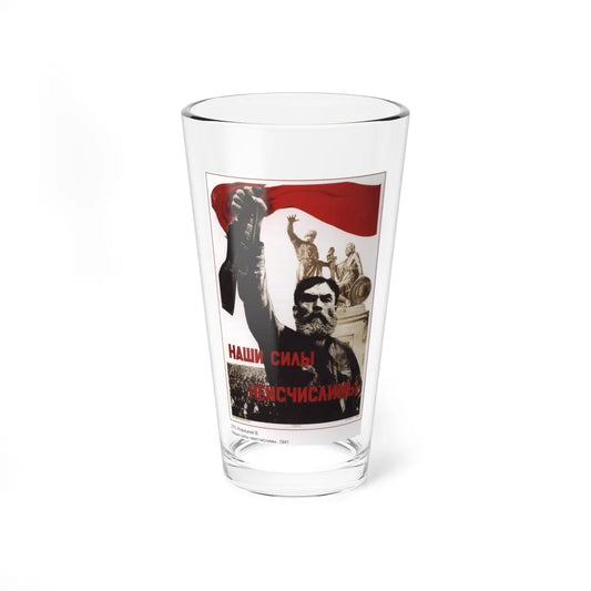 Soviet Era Poster 516 - Pint Glass 16oz-16oz-Go Mug Yourself