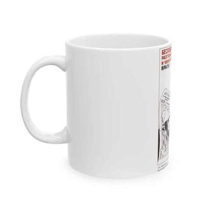 Soviet Era Poster 517 - White Coffee Mug - Go Mug Yourself