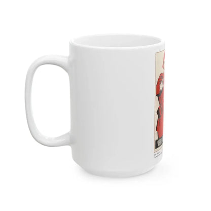 Soviet Era Poster 519 - White Coffee Mug - Go Mug Yourself